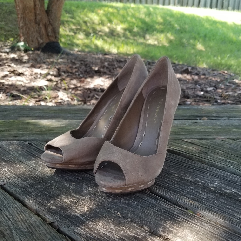 BCBG Suede Heels
